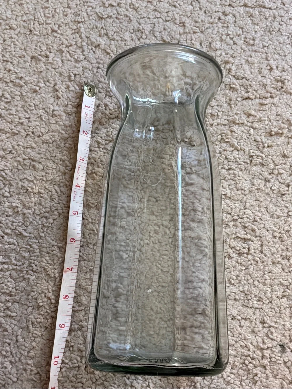 Clear Glass Decorative Vase - Home Accents